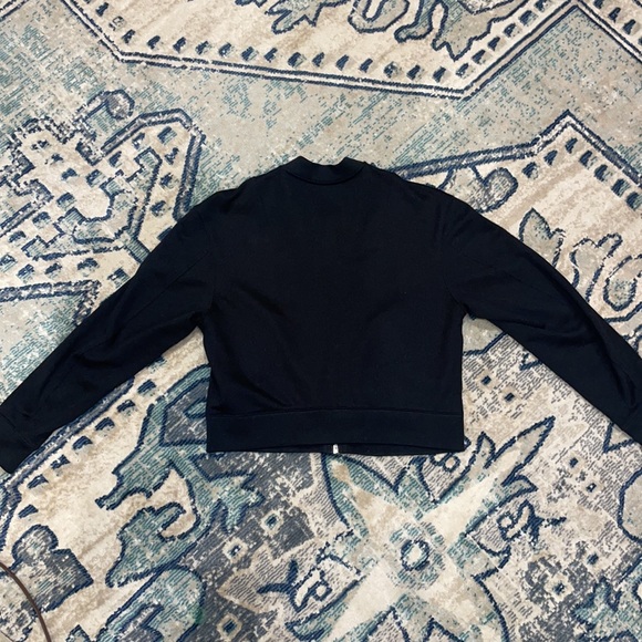 & Other Stories Stockholm Atelier Women’s Black Cropped Jacket Size 6 - Picture 3 of 8